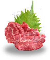 信州名物　馬刺し